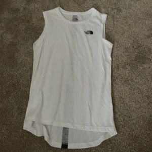White North Face Tee